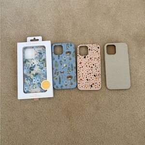 iPhone 12 Cases (Pela and Rifle Paper Co.)